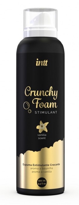 Пенка для массажа Crunchy Foam Stimulant Vanilla - 100 мл. - INTT - купить с доставкой в Дзержинске