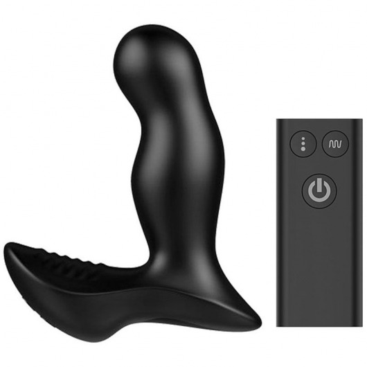 Черный вибромассажер простаты NEXUS Beat - 12 см. - Nexus Range - в Дзержинске купить с доставкой