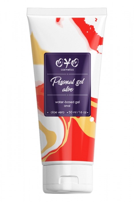 Анальная смазка на водной основе OYO Personal Gel Aloe - 50 мл. - OYO - купить с доставкой в Дзержинске