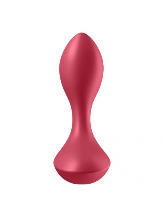 Красный вибромассажёр простаты Satisfyer Backdoor Lover - 14 см. - Satisfyer - в Дзержинске купить с доставкой