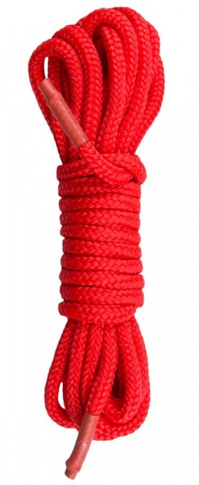 Красная веревка для связывания Nylon Rope - 5 м. - Easy toys - купить с доставкой в Дзержинске