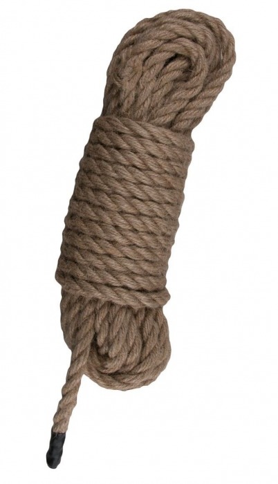 Пеньковая веревка для связывания Hemp Rope - 5 м. - Easy toys - купить с доставкой в Дзержинске