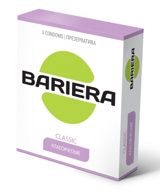 Классические презервативы Bariera Classic - 3 шт. - Bariera - купить с доставкой в Дзержинске