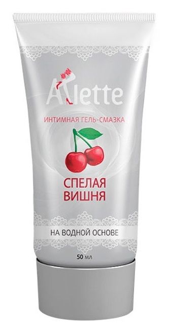 Интимная гель-смазка на водной основе Arlette  Спелая вишня  - 50 мл. - Arlette - купить с доставкой в Дзержинске