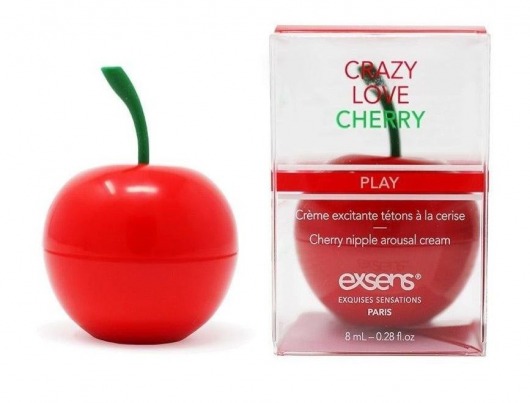 Крем для стимуляции сосков Crazy Love Cherry - 8 мл. - Exsens - купить с доставкой в Дзержинске