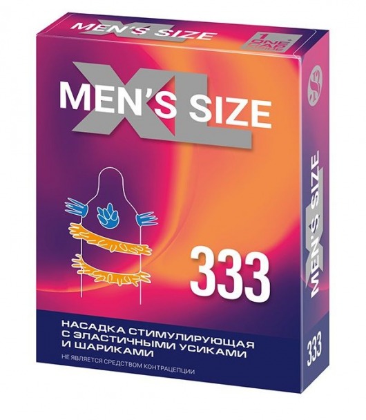 Стимулирующая насадка на пенис MEN SIZE 333 - Sitabella - в Дзержинске купить с доставкой