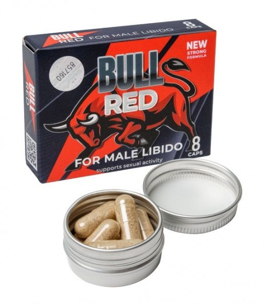 Пищевой концентрат для мужчин BULL RED - 8 капсул - Sitabella - купить с доставкой в Дзержинске