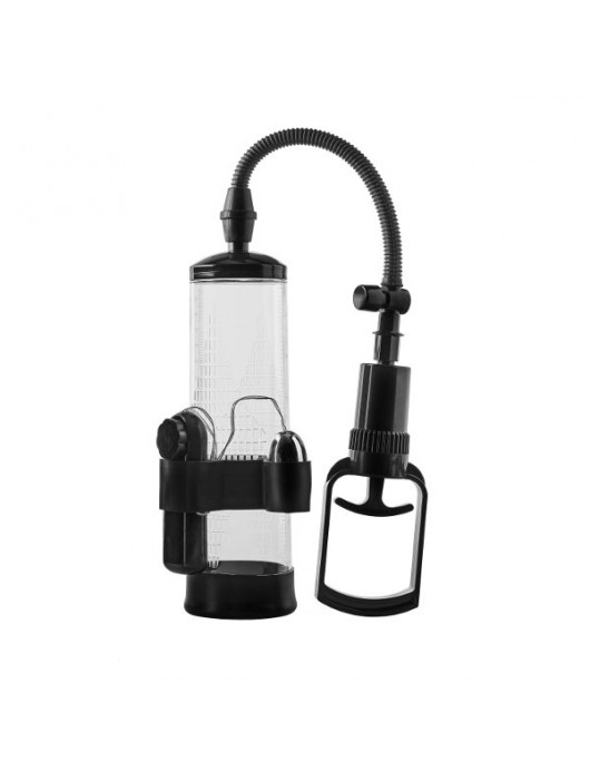 Прозрачная вакуумная помпа с вибрацией Vibrating Penis Pump - Dream Toys - в Дзержинске купить с доставкой