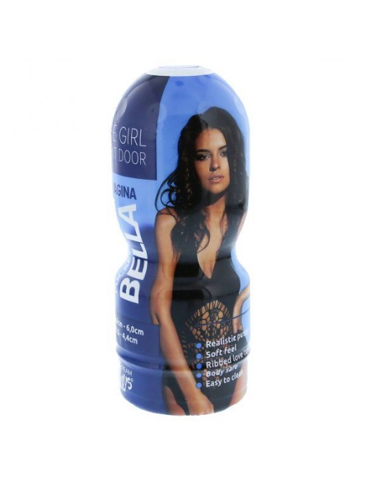 Телесный мастурбатор-вагина в тубе Bella - Dream Toys - в Дзержинске купить с доставкой