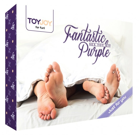 Эротический набор FANTASTIC PURPLE SEX TOY KIT - Toy Joy - купить с доставкой в Дзержинске