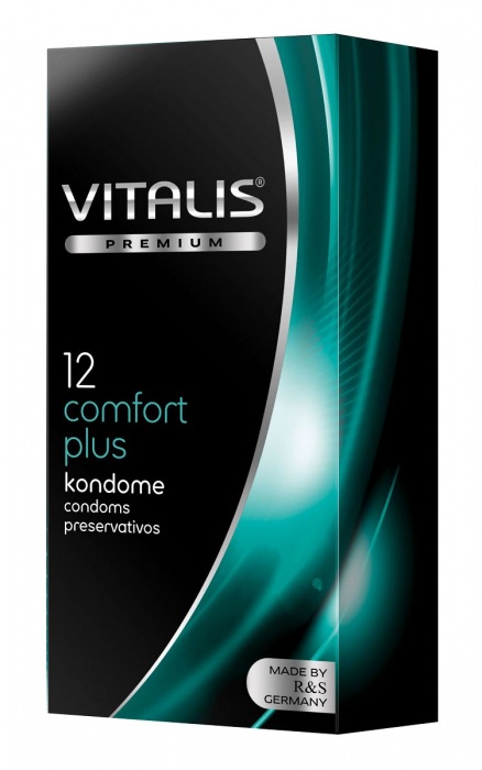 Контурные презервативы VITALIS PREMIUM comfort plus - 12 шт. - Vitalis - купить с доставкой в Дзержинске