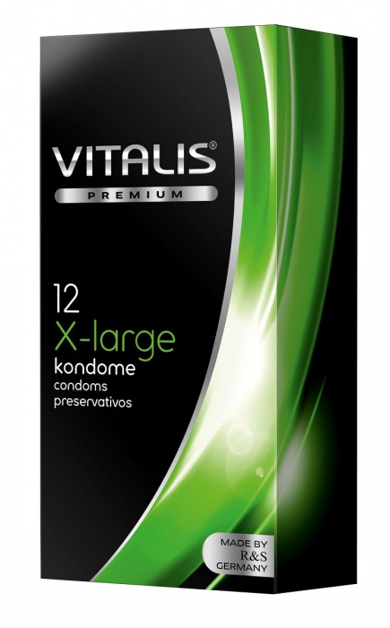 Презервативы увеличенного размера VITALIS PREMIUM x-large - 12 шт. - Vitalis - купить с доставкой в Дзержинске