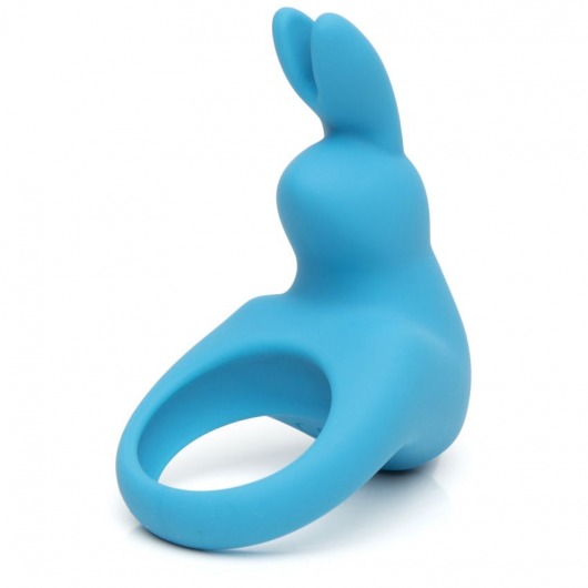 Голубое эрекционное виброкольцо Happy Rabbit Rechargeable Rabbit Cock Ring - Happy Rabbit - в Дзержинске купить с доставкой