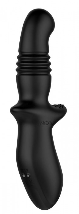 Черный вибромассажер простаты Nexus Thrust с возвратно-поступательными движениями - Nexus Range - в Дзержинске купить с доставкой
