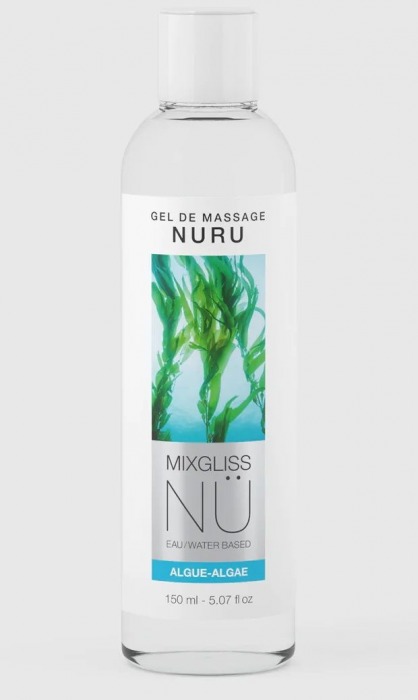 Массажный гель на водной основе Mixgliss NU Algae - 150 мл. - Mixgliss - купить с доставкой в Дзержинске