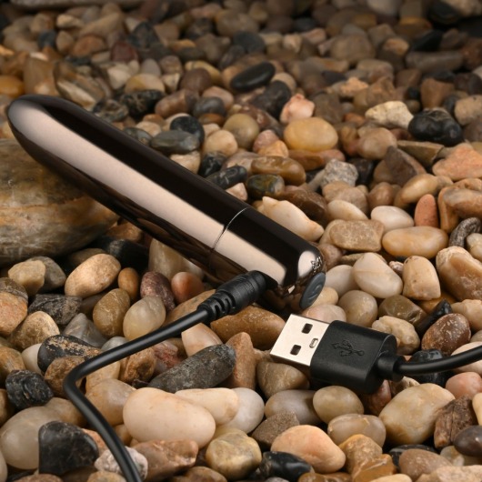 Черная вибропуля Real Simple - 10 см. - Evolved