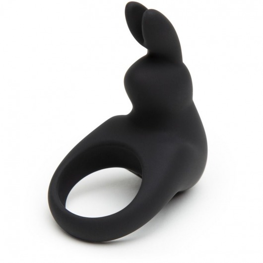 Черное эрекционное виброкольцо Happy Rabbit Rechargeable Rabbit Cock Ring - Happy Rabbit - в Дзержинске купить с доставкой