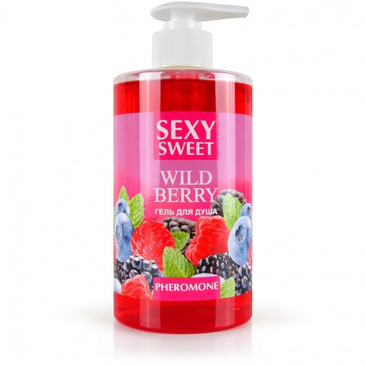 Гель для душа Sexy Sweet Wild Berry с ароматом лесных ягод и феромонами - 430 мл. -  - Магазин феромонов в Дзержинске