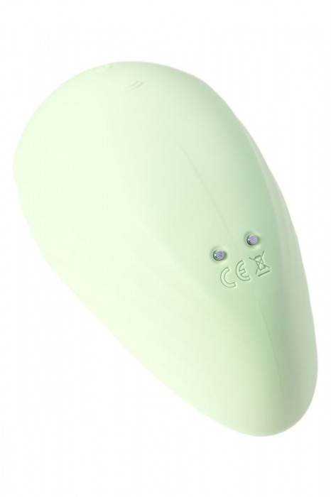 Салатовый вакуум-волновой стимулятор клитора Satisfyer Pearl Diver - Satisfyer