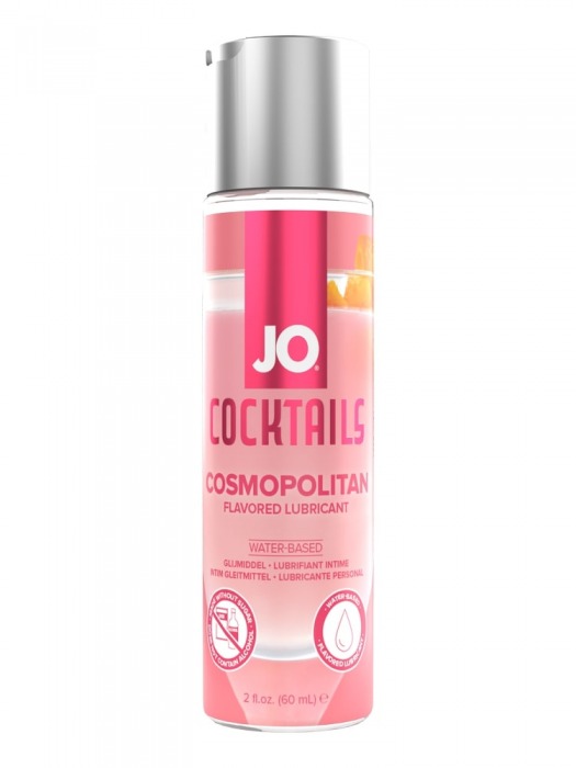 Вкусовой лубрикант на водной основе JO Cocktails Cosmopolitan - 60 мл. - System JO - купить с доставкой в Дзержинске