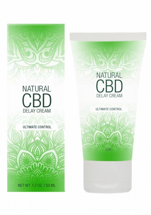 Крем-пролонгатор Natural CBD Delay Cream - 50 мл. - Shots Media BV - купить с доставкой в Дзержинске