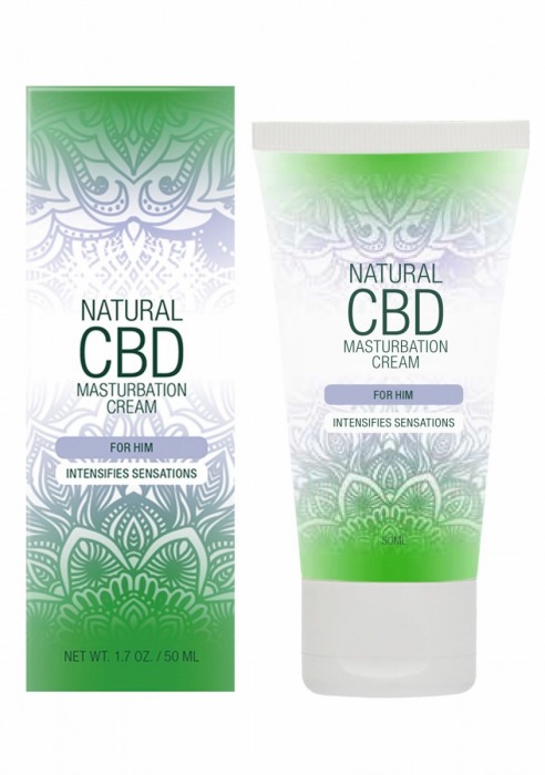 Крем для мастурбации для мужчин Natural CBD Masturbation Cream For Him - 50 мл. - Shots Media BV - купить с доставкой в Дзержинске