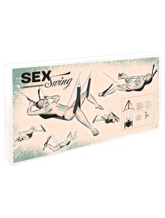 Секс-качели с лежаком и подголовником Sex Swing - Orion - купить с доставкой в Дзержинске