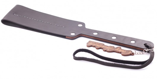 Гладкий мягкий удлиненный пэддл с заклепками - 32 см. - Crazy Handmade - купить с доставкой в Дзержинске