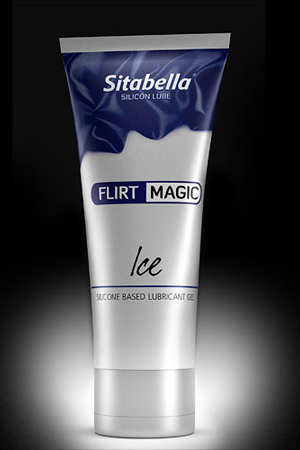 Силиконовая гель-смазка FLIRT MAGIC Ice с лёгким пролонгирующим эффектом - 75 мл. - Sitabella - купить с доставкой в Дзержинске