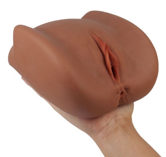 Мастурбатор Black Beauty - вагина и анус - S-HANDE - в Дзержинске купить с доставкой