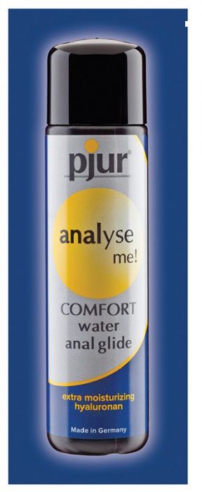 Анальный лубрикант pjur ANALYSE ME Comfort Water Anal Glide - 2 мл. - Pjur - купить с доставкой в Дзержинске