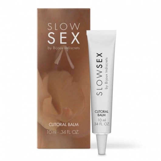 Бальзам для клитора Slow Sex Clitoral Balm - 10 мл. - Bijoux Indiscrets - купить с доставкой в Дзержинске