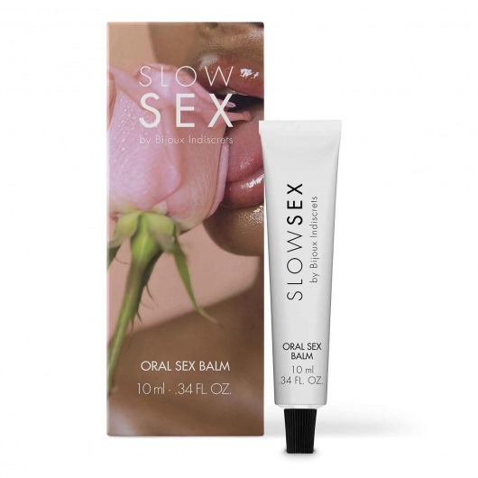 Бальзам для орального секса Slow Sex Oral Sex Balm - 10 мл. - Bijoux Indiscrets - купить с доставкой в Дзержинске