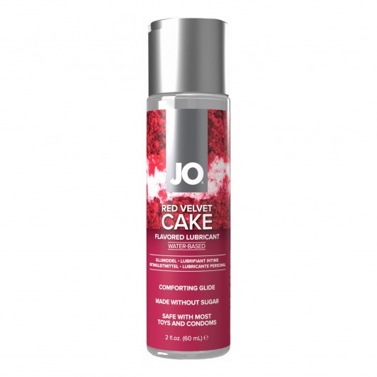 Лубрикант на водной основе JO H2O Red Velvet Cake Flavored Lubricant - 60 мл. - System JO - купить с доставкой в Дзержинске