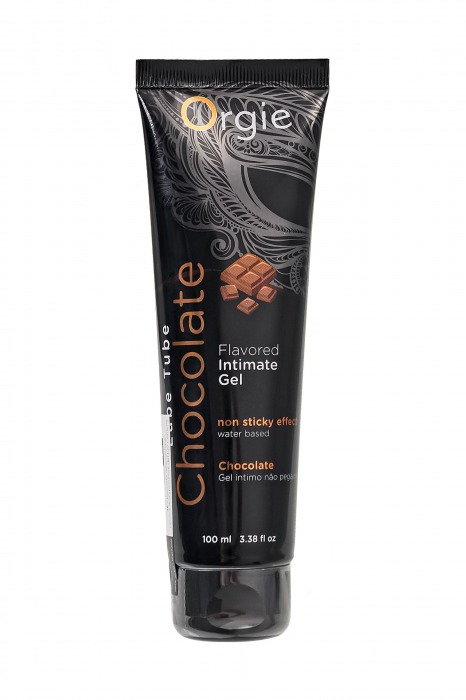 Интимный гель на водной основе Lube Tube Chocolate с шоколадным вкусом - 100 мл. - ORGIE - купить с доставкой в Дзержинске