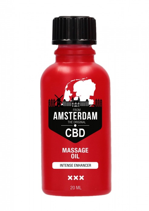 Стимулирующее масло Intense CBD from Amsterdam - 20 мл. - Shots Media BV - купить с доставкой в Дзержинске