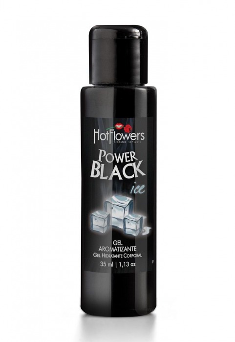 Стимулирующий гель для массажа Power Black - 35 мл. - HotFlowers - купить с доставкой в Дзержинске