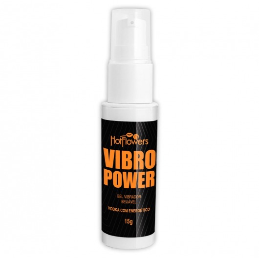 Жидкий вибратор Vibro Power со вкусом водки с энергетиком - 15 гр. - HotFlowers - купить с доставкой в Дзержинске