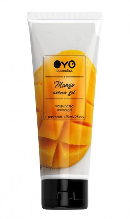 Лубрикант на водной основе OYO Aroma Gel Mango с ароматом манго - 75 мл. - OYO - купить с доставкой в Дзержинске