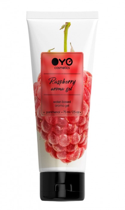 Лубрикант на водной основе OYO Aroma Gel Raspberry с ароматом малины - 75 мл. - OYO - купить с доставкой в Дзержинске