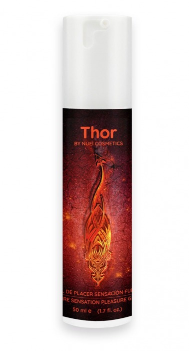 Возбуждающий унисекс гель Thor Fire Gel - 50 мл. - Nuei cosmetics - купить с доставкой в Дзержинске