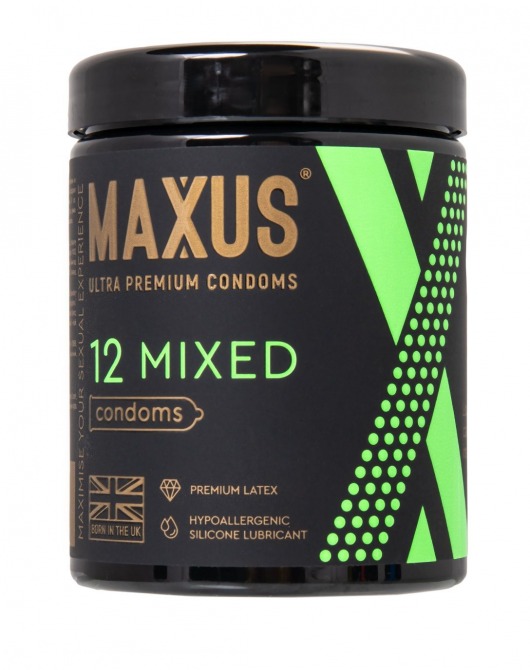 Презервативы MAXUS Mixed - 12 шт. - Maxus - купить с доставкой в Дзержинске