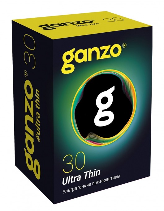 Супертонкие презервативы Ganzo Ultra thin - 30 шт. - Ganzo - купить с доставкой в Дзержинске