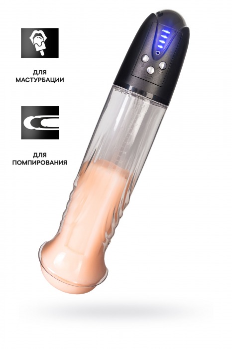 Автоматическая помпа для пениса Thorin - Sexus - в Дзержинске купить с доставкой