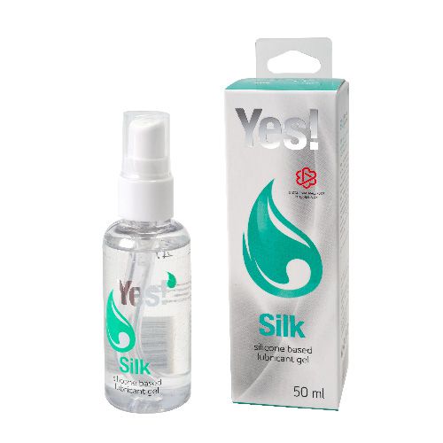 Силиконовая гипоаллергенная вагинальная смазка Yes Silk - 50 мл. - Sitabella - купить с доставкой в Дзержинске