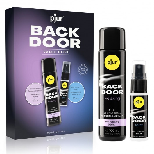 Набор для анального секса pjur Back Door Value Pack - Pjur - купить с доставкой в Дзержинске