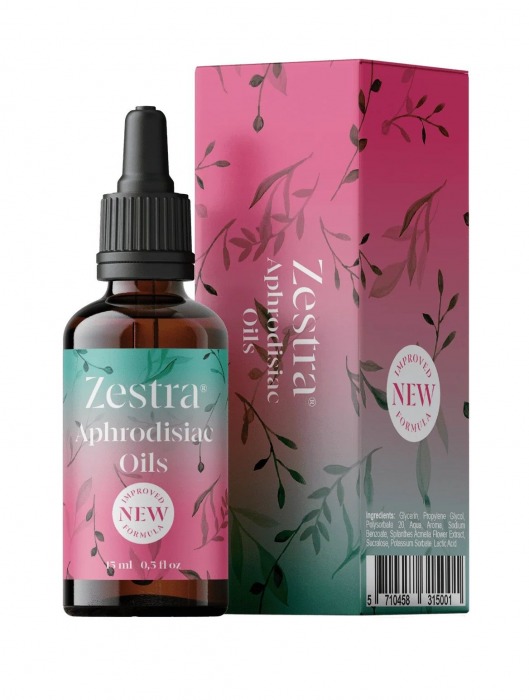 Возбуждающее масло Zestra Aphrodisiac Oils - 15 мл. - Zestra - купить с доставкой в Дзержинске