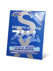 Презерватив Sagami Xtreme FEEL FIT 3D - 1 шт. - Sagami - купить с доставкой в Дзержинске