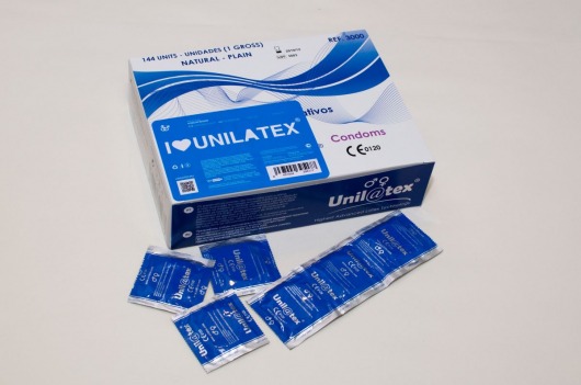 Классические презервативы Unilatex Natural Plain - 144 шт. - Unilatex - купить с доставкой в Дзержинске