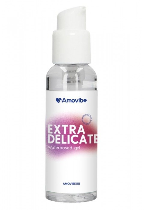 Гель на водной основе Amovibe Extra Delicate - 100 мл. - Amovibe - купить с доставкой в Дзержинске